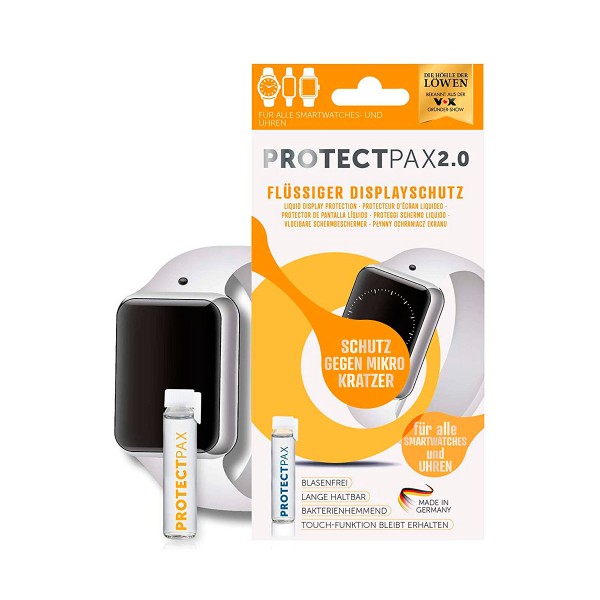 Protectpax 2.0 protector universal para smartwatch líquido de dióxido de titanio cristal templado