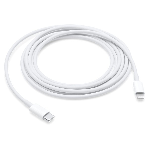 Apple cable usb-c a lightning de 2 metros blanco