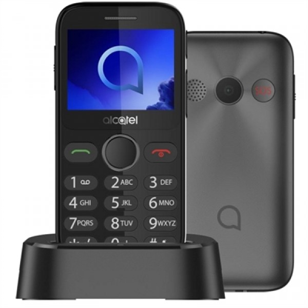 Alcatel 2020x telefono movil 2.4" qvga gris