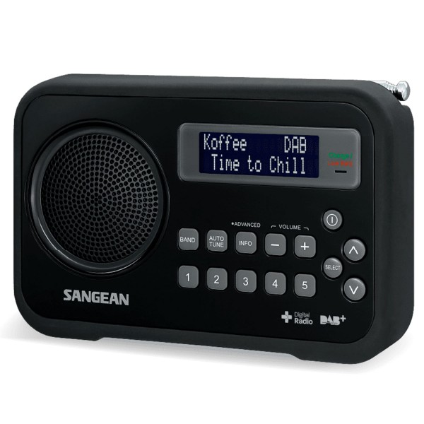 Sangean dpr-67 dab+ black / radio portátil